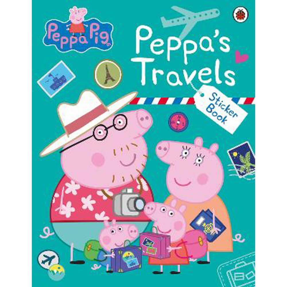 Peppa Pig: Peppa's Travels: Sticker Scenes Book (Paperback)